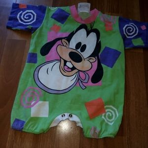 Vintage Goofy Disney romper